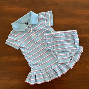 Children’s Place polo style tennis dress size 6-9 months